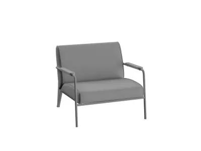 Jeanne Lounge Chair 3D model