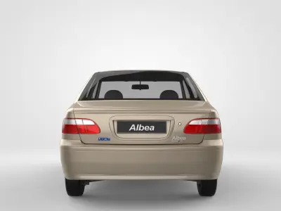 Fiat Albea 2003 3D model