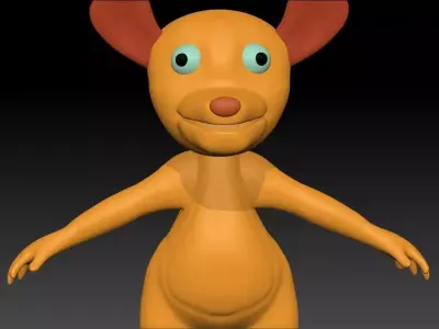 Baby Tiger 3d model 3D model