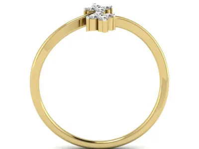 Women ring 3dm Render details 3D print model