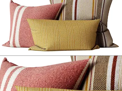 Pillows Set 3D model