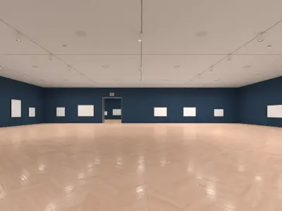 Art Gallery 003 3D model