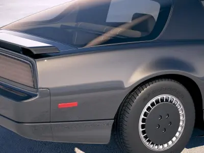 Pontiac Trans Am Kitt 1982 3D model