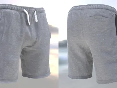 Shorts 221 - All MH Bodies - UE5 Skeletons - Rigged Low-poly 3D model