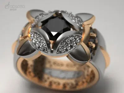 Best Complex ring 3D print model