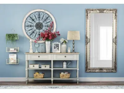 Metal Decorative Birdcage 3D model