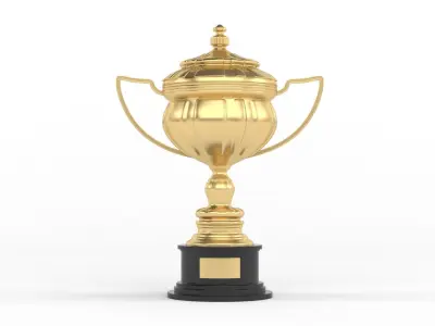 Trophy Cups Collection 3D model