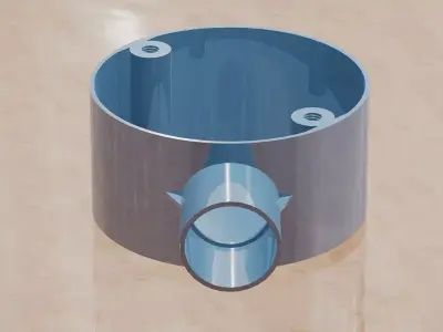 Stopend Conduit Box -20mm 3D print model