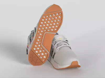 ADIDAS RICH MNISI NMD R1 Low-poly 3D model