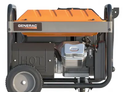 Portable Generator 3D model