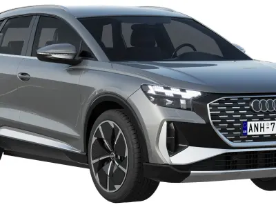 Audi Q4 e-tron 3D model