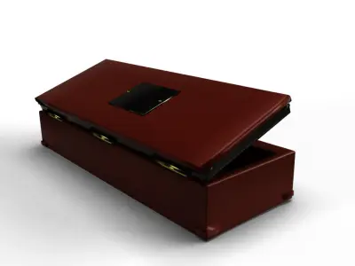 WOODEN JEWL BOX 3D model
