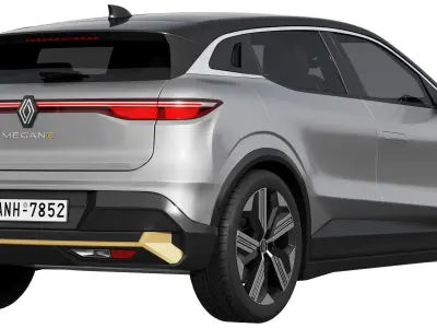 Renault Megane E-Tech 3D model