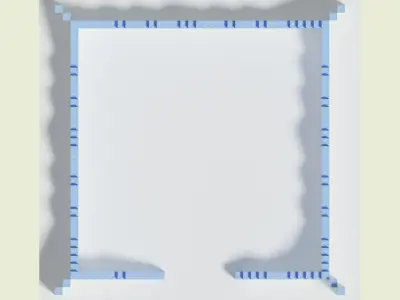 Glacial Walls 3D model