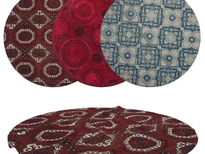 Rugs No 86 Low-poly 3D model