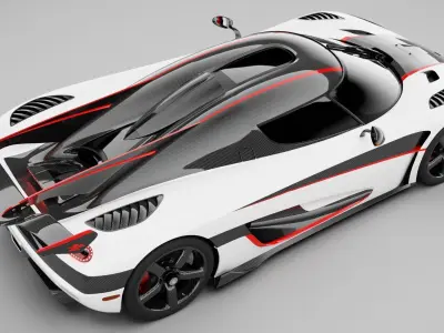 Koenigsegg Agera RS 7181 3D model