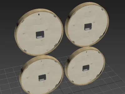 wall watch 2 3D model