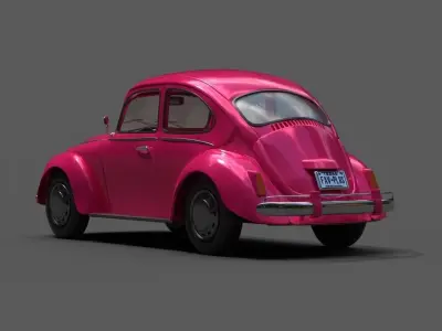 Volkswagen Beetle  3D model
