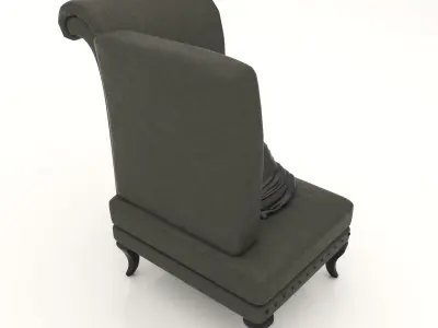 Interior Sofa Armchair 28 - For CNC and Interior 3D model