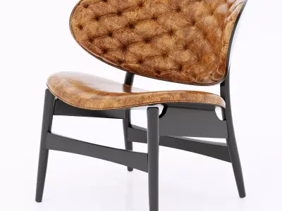 Baxter Dalma Little Armchair 3D model