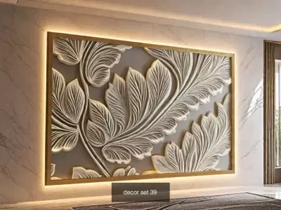 Premium 3D Panels CNC Print Ready Vol 5 3D Model Collection
