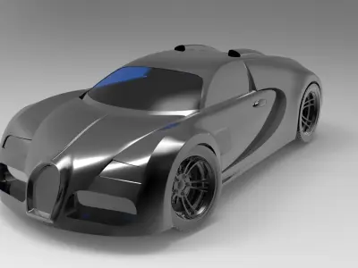 Veyron bugatti 3D model
