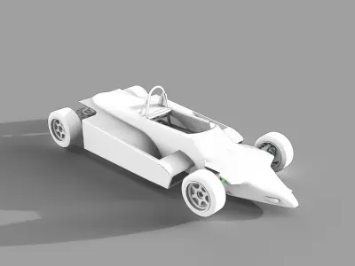 F3 - 1983 British formula 3  3D model