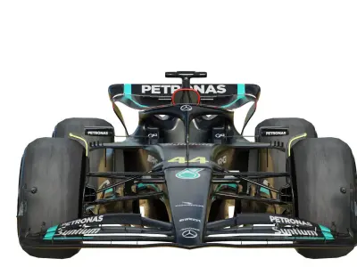 F1 Mercedes W14 2023 3D model