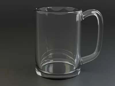 Glass pitcher Free 3D model