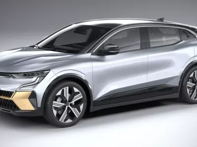 Renault Megane E-tech 2022 3D model