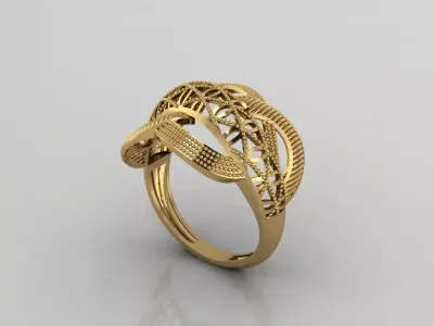 Women Plain Ring Ready STL Models Womens Ring 3d models 3D print model get