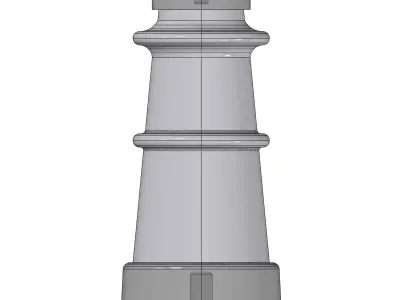 Voltage indoor mounting insulator PAK-20 Free 3D model