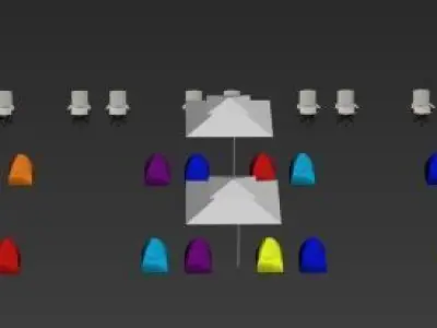 reat area Free 3D model