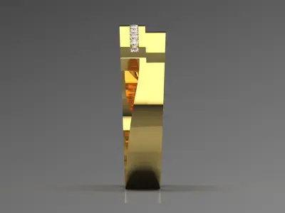 Man Yellow Gold mr0203 3D print model