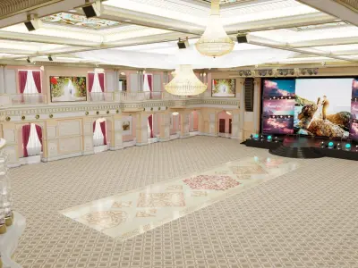 Grand Ballroom Almaty 3D model