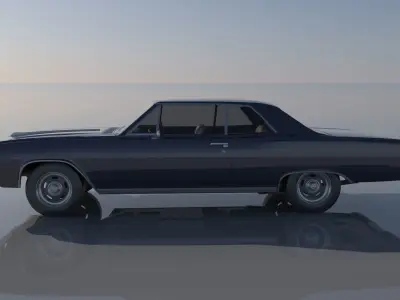 Chevrolet Chevelle 1965  3D print model