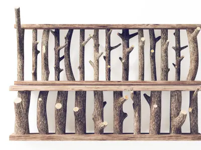 Log decor constructor big n1 3D model