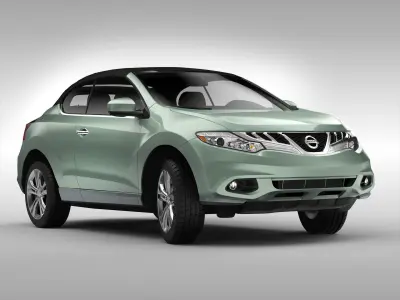 Nissan Murano Cross Cabriolet 2011 3D model
