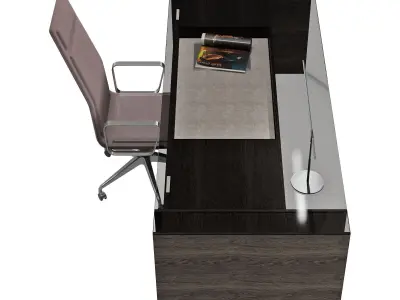 gallotti and radice milano desk 3D model