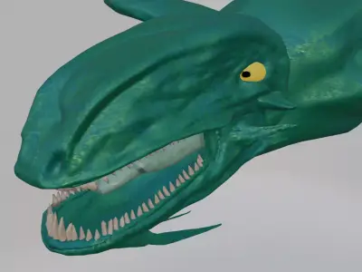 Leviathan Low-poly 3D model