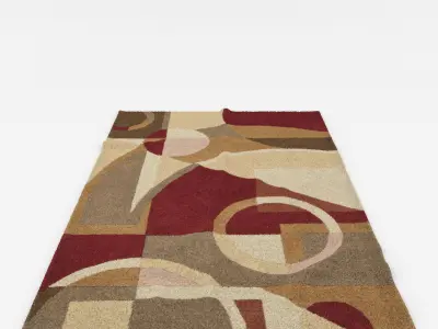 Rugs No 112 Low-poly 3D model