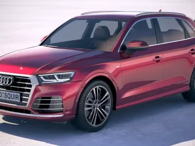 Audi Q5L 2019 3D model