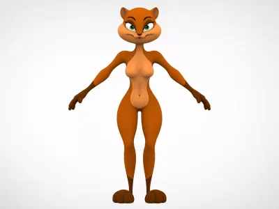 Larissa Weasel 3D model