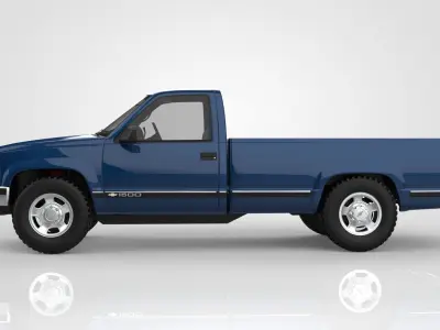 Chevrolet Silverado 1500 1994 3D model