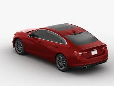 Malibu turbo car 3D model