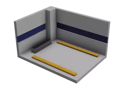 3D PRINTABLE 1to64 HOTWHEELS GARAGE 3D print model