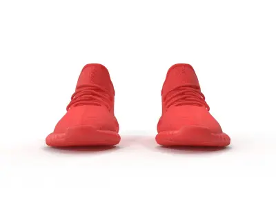 Adidas Yeezy 350 Red 3D model