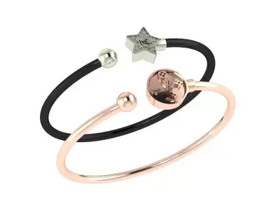 LV Fashion Bracelet 3D print model