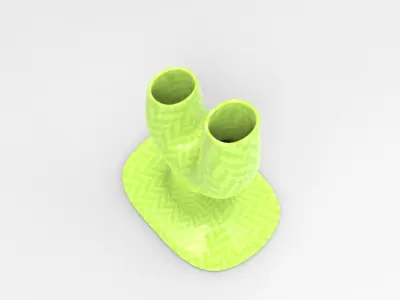 Sus Vase Low-poly 3D model