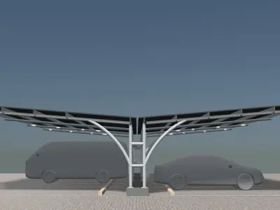 Carport 24u02 3D model